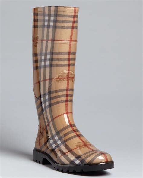 burberry rain boots white film|burberry rain boots lowest price.